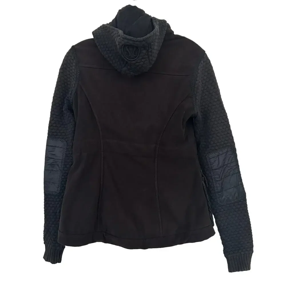 Lululemon Black Miracle Jacket Sz 6